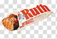 Ruth chocolate bar pack illustration transparent background PNG clipart