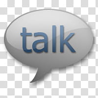 Gtalk dockIcon, talk transparent background PNG clipart