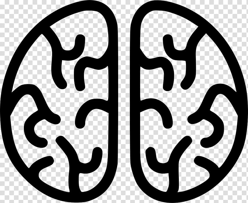 Brain, Human Brain, Cerebrum, Symbol transparent background PNG clipart