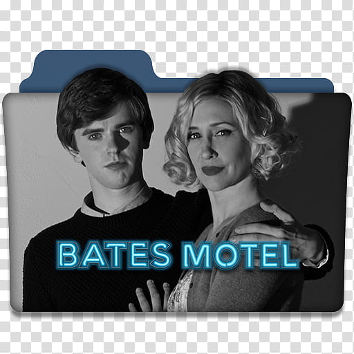 TV Series Folder Icons , bm, Bates Motel folder icon transparent background PNG clipart