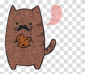 cositas tipo vintage, illustration of brown cat transparent background PNG clipart thumbnail