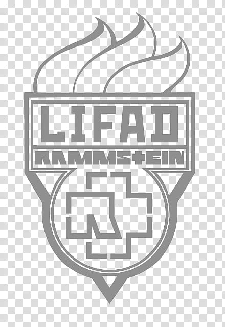 Rammstein Logos, Lifad logo transparent background PNG clipart