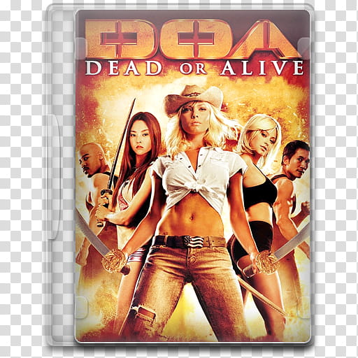 Movie Icon Mega , DOA, Dead or Alive, Dead or Alive DVD transparent background PNG clipart