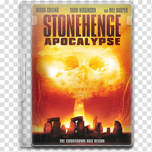 Movie Icon Mega , Stonehenge Apocalypse, Stonehenge Apocalypse DVD case art transparent background PNG clipart
