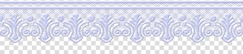 lace decoration , white floral border transparent background PNG clipart