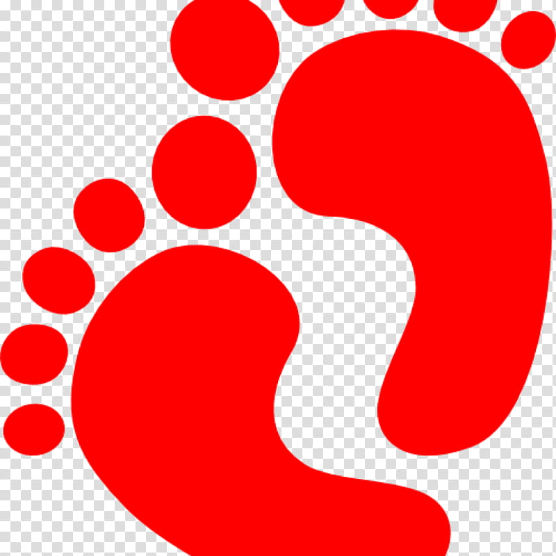 Baby, Foot, Infant, Baby Bottles, Footprint, Red transparent background PNG clipart