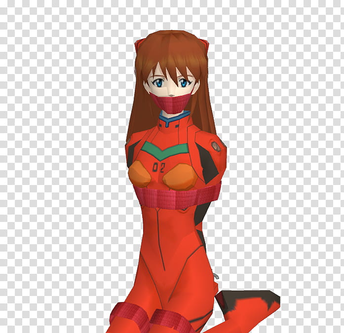 Asuka Langley Tapegag transparent background PNG clipart