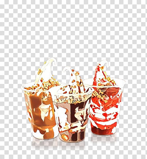 Ice cream, Cartoon, Food, Sundae, Frozen Dessert, Cuisine, Ingredient, Gelato transparent background PNG clipart