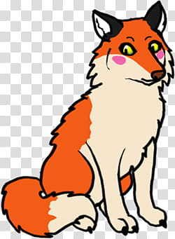Crafty Fox transparent background PNG clipart