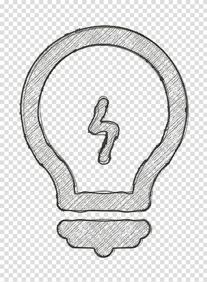 bulb icon creative icon hint icon, Idea Icon, Lamp Icon, Light Icon, Tip Icon, Head, Hand, Line Art transparent background PNG clipart