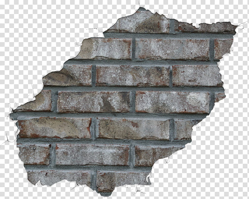 Exposed Brick s, gray brick wall graphic transparent background PNG clipart