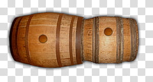 RedThorn Tavern Furnishings Art, brown wooden barrel transparent background PNG clipart