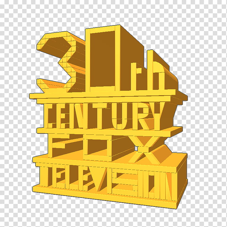 20th Century Fox Logo, 20th Television, Fox Broadcasting Company, Blocksworld, Fox News, Interior Design Services, Yellow transparent background PNG clipart