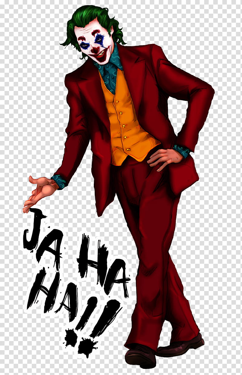 Joker Joaquin Phoenix fanart transparent background PNG clipart