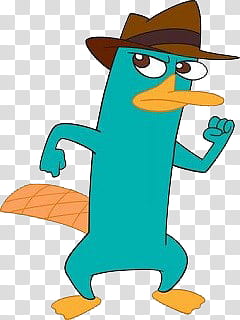 Perry, Phineas and Ferb Perry The Platypus transparent background PNG clipart