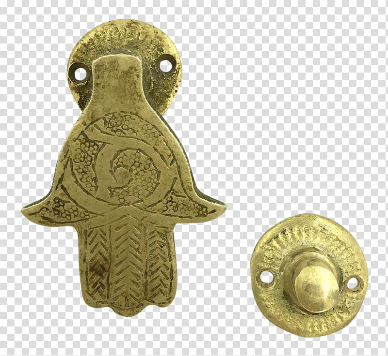 Metal, Door Knockers, Brass, Door Handle, Latch, Bronze, Hamsa, Antique transparent background PNG clipart