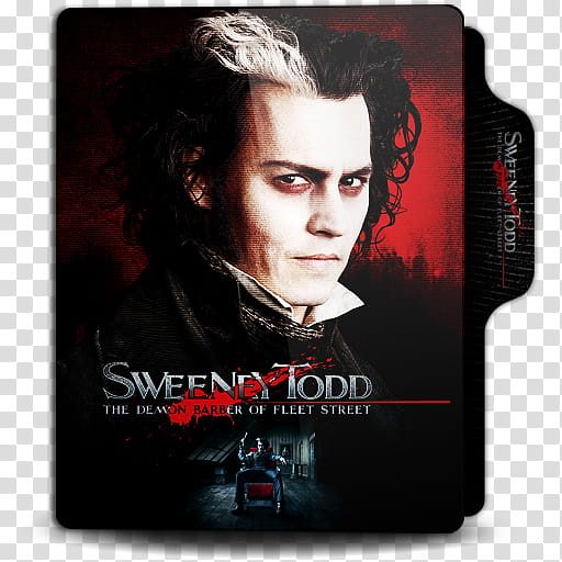 Sweeney Todd  Folder Icon, Sweeney Todd transparent background PNG clipart