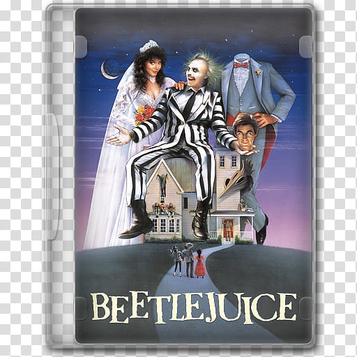 Tim Burton Movie Icon Set , Beetlejuice transparent background PNG clipart