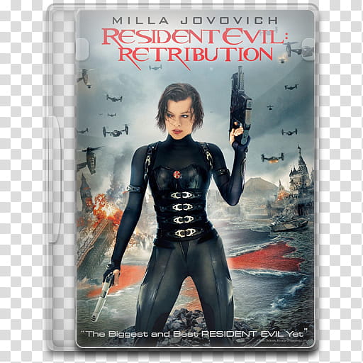 Movie Icon , Resident Evil, Retribution, Resident Evil: Retribution case transparent background PNG clipart
