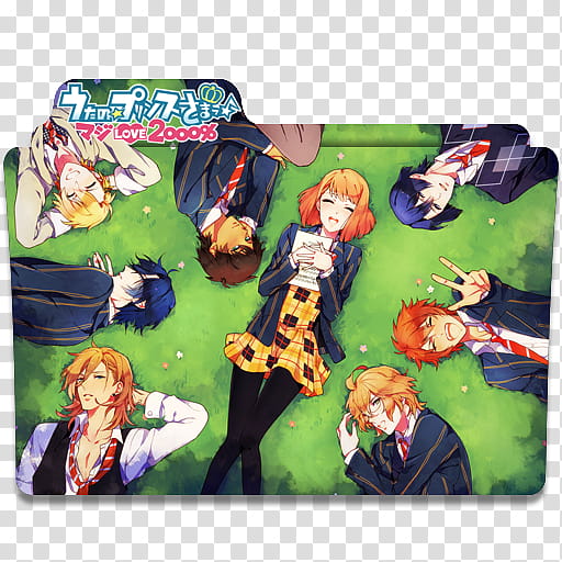 Anime Icon , Uta no Prince-sama Maji Love  v transparent background PNG clipart
