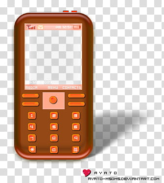 Mobiles Ayato, Ayato brown candyphone transparent background PNG clipart