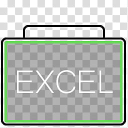 BigContainer dock icons, EXCEL, excel icon transparent background PNG clipart