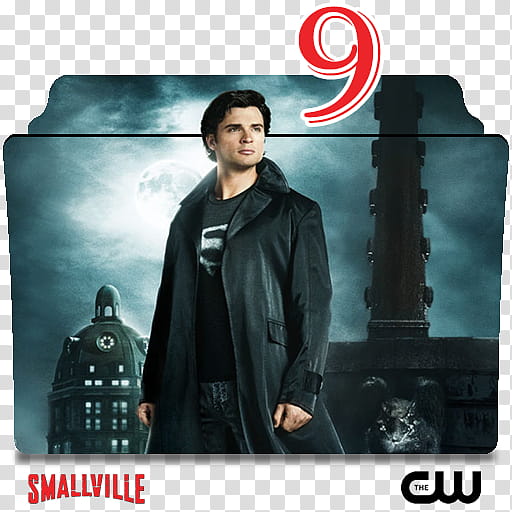 Smallville series and season folder icons, Smallville S ( transparent background PNG clipart