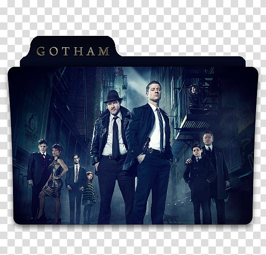 Gotham Folders, Gotham movie folder icon transparent background PNG clipart