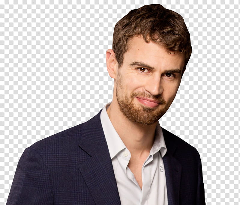 THEO JAMES, smiling man wearing white dress shirt transparent background PNG clipart