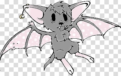 Batty one transparent background PNG clipart