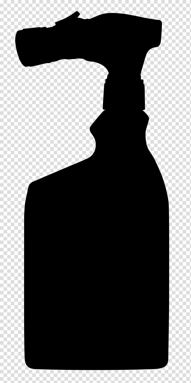 Plastic Bottle, Shoulder, Silhouette, Black, Blackandwhite, Neck, Water Bottle, Little Black Dress transparent background PNG clipart