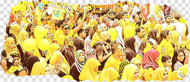 Team People, Commodity, Spring Framework, Crowd, Yellow, Community, Youth, Audience transparent background PNG clipart