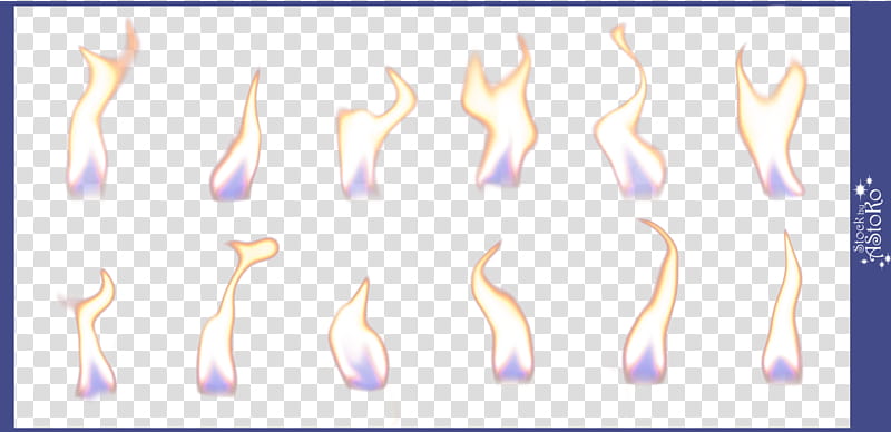 Candlelight flames  transparent background PNG clipart