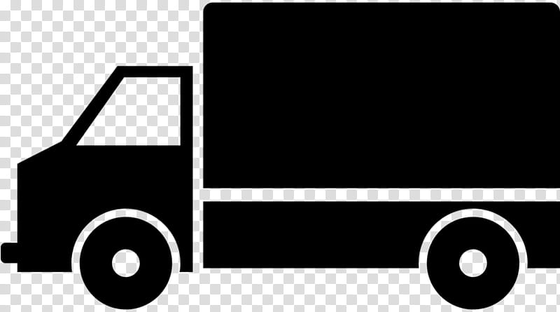 Truck Transport, Car, Pickup Truck, MOVER, Delivery, Logistics, Vehicle, Line transparent background PNG clipart