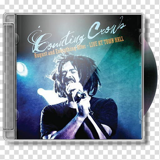 Counting Crows, , August And Everything After Live At Town Hall transparent background PNG clipart