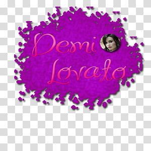 Demi Lovato Texto transparent background PNG clipart thumbnail
