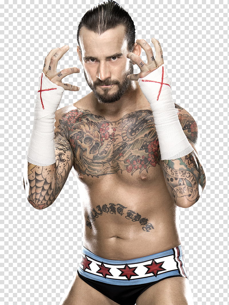 CM Punk  transparent background PNG clipart