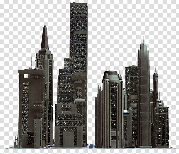 PART Material, black high-rise buildings transparent background PNG clipart