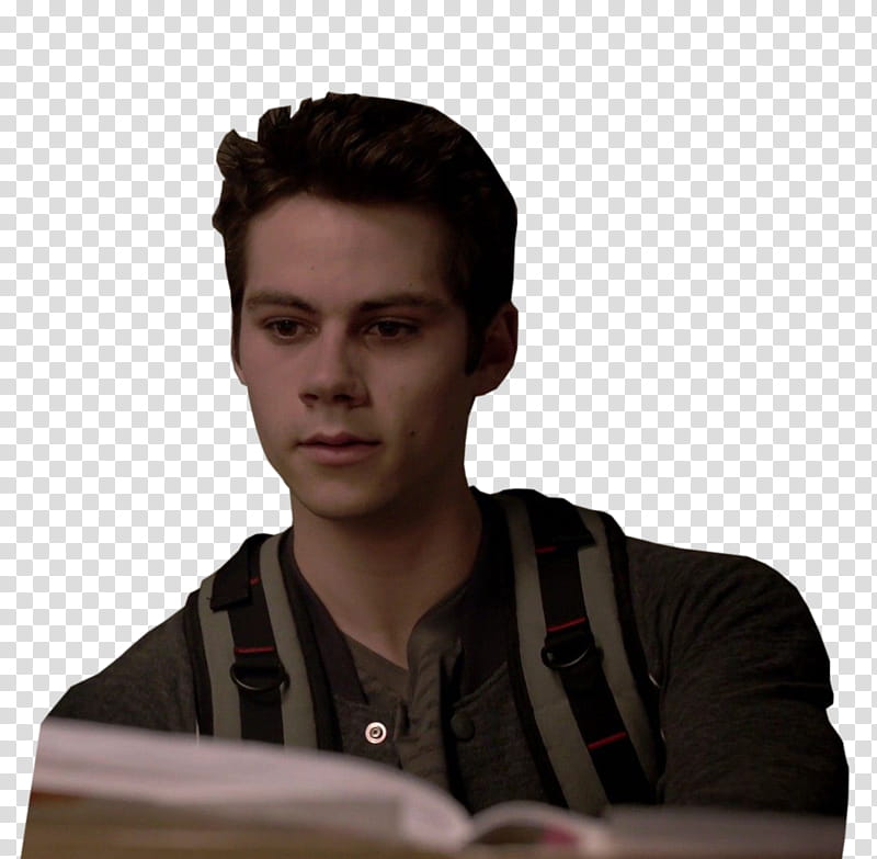 Sterek S Ep  , Dylan O'Brien reading book transparent background PNG clipart
