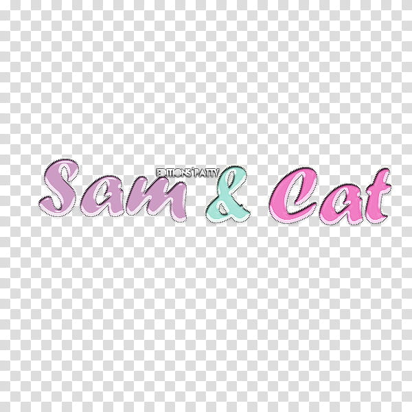 Sam y Cat transparent background PNG clipart