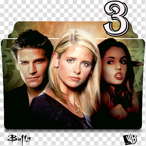 Buffy the Vampire Slayer series and season folder , Buffy S ( icon transparent background PNG clipart