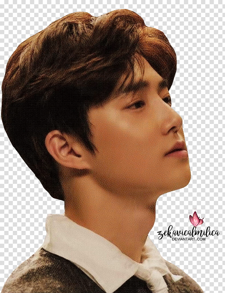 EXO Universe, man looking straight transparent background PNG clipart
