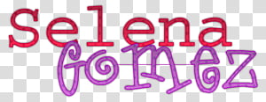 Textos de Selena Gomez transparent background PNG clipart thumbnail