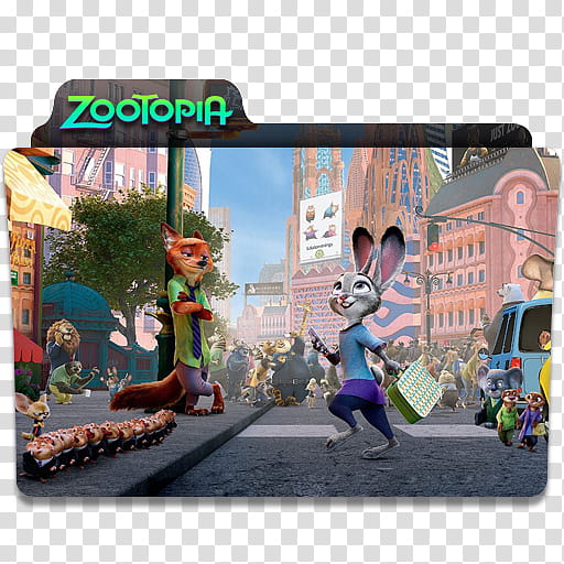 Zootopia  Folder Icon Pack, Zootopia v transparent background PNG clipart