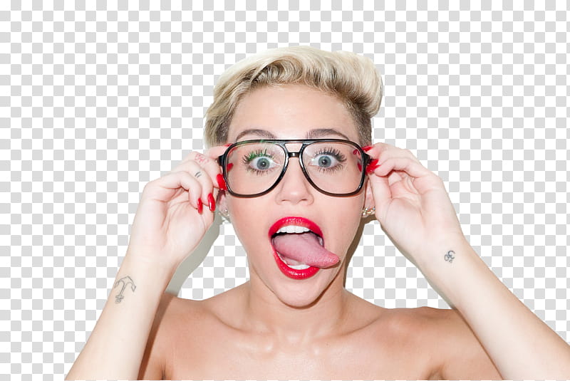 Miley Cyrus Terry Richardson ,  transparent background PNG clipart
