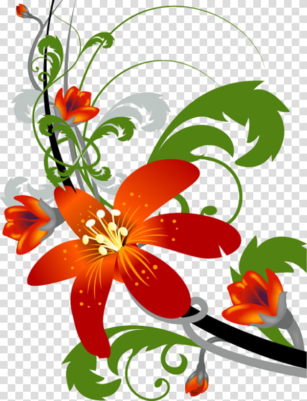 Art Deco Flowers, Floral Design, Art Deco Borders, Art Nouveau, Flower Bouquet, Orange, Plant, Petal transparent background PNG clipart