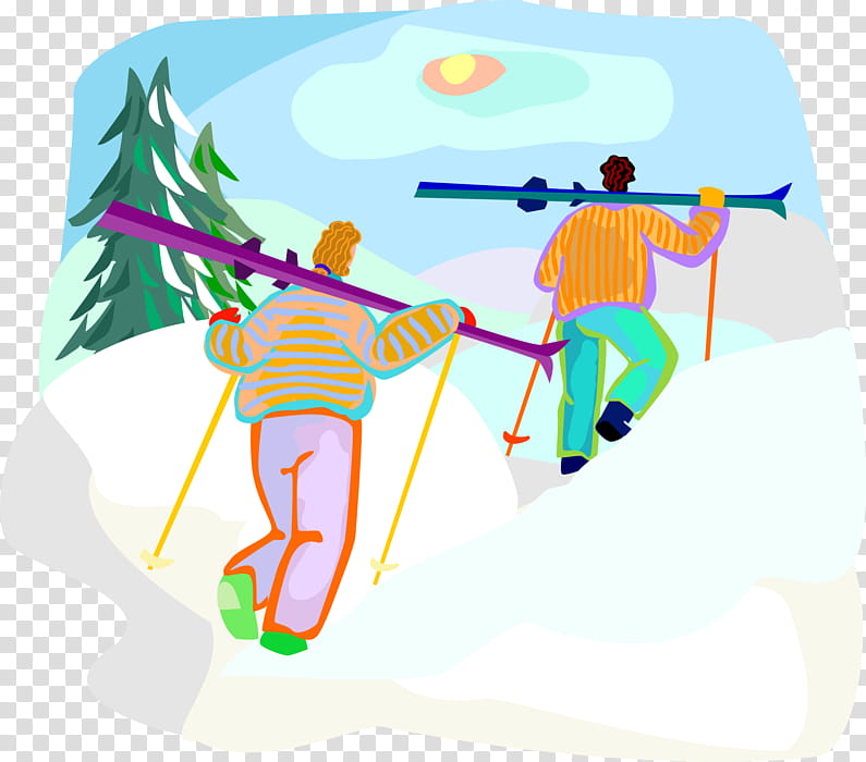Cartoon Recreation, Cartoon, Skiing, Text, Sporting Goods, Alpine Skiing, Biathlon, Crosscountry Skiing transparent background PNG clipart
