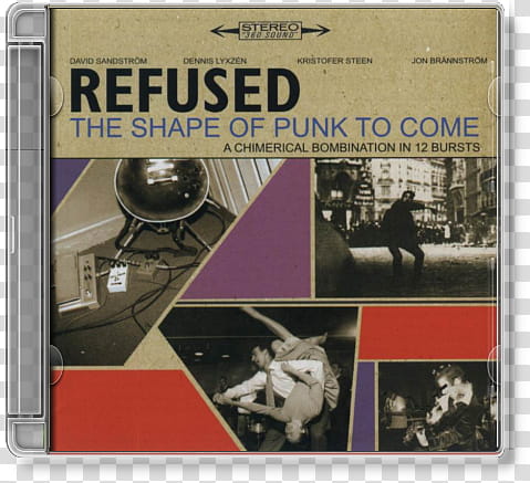 Album Cover Icons, the refused . the shape of punk to come, closed Refused The Shape of Punk to come case transparent background PNG clipart
