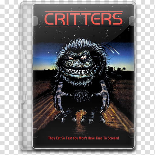 Movie Icon , Critters, Critters DVD cover transparent background PNG clipart