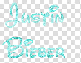 Justin bieber nombre transparent background PNG clipart